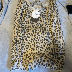 shop hopes long sleeve romper medium